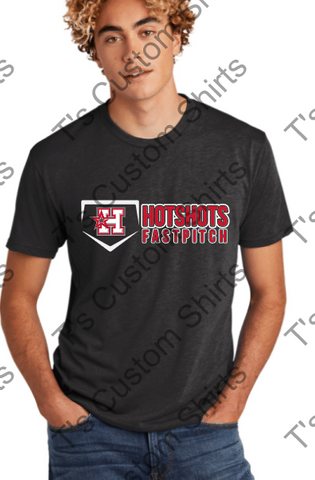 NEW LOGO - ADULT Next Level - Triblend Crew - 6010 T-SHIRT -