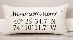 Sublimated Custom Pillows - Home Coordinates