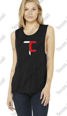 TEXASA CHOSEN BASEBALL  - LADIES BELLA Muscle Tank - 8803