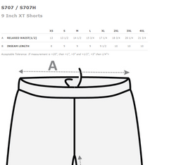 TEXAS CHOSEN BASEBALL - Men's Shorts - S707 Men's Xtreme-Tek Two Pocket Short