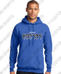 TEAM KANSAS -  Crewneck Sweatshirt Hoodie