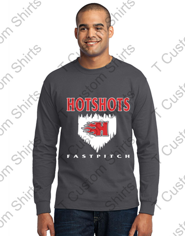 NEW LOGO - Adult -PC55LS  Port & Company® - Long Sleeve Core Blend Tee