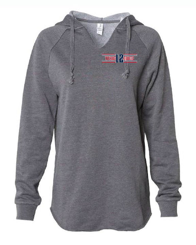 TEXAS 12 GAUGE - Independent Trading Co. - Women’s Lightweight California Wave Wash Hooded Sweatshirt - PRM2500