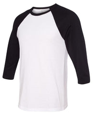 ARSENAL ADULT Bella + Canvas - Unisex Three-Quarter Sleeve Baseball T-Shirt - 3200