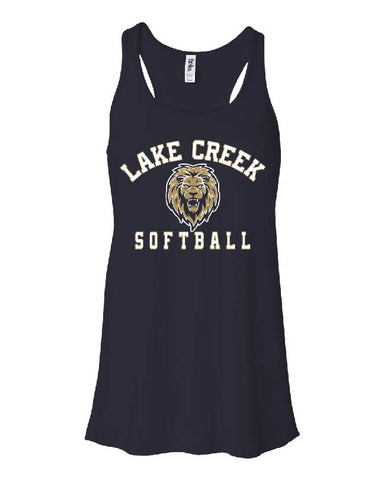 LAKE CREEK -  Bella + Canvas - Women's Flowy Racerback Tank - 8800