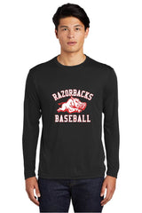 RAZORBACKS -  YOUTH and ADULT ST350LS  Sport-Tek® Long Sleeve PosiCharge® Competitor™ Tee