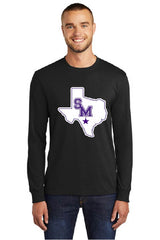 SAN MARCOS RATTLERS -Adult -PC55LS  Port & Company® - Long Sleeve Core Blend Tee