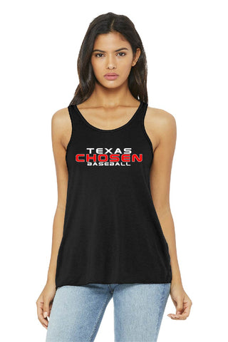 TEXAS CHOSEN BASEBALL  - LADIES BELLA Flowy Tank 8800