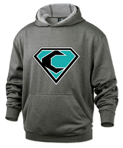 CREW BASEBALL - ADULT F150 PERFORMANCE HOODIE