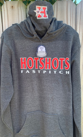 NEW 2021 - J. America - Gaiter Fleece Hooded Sweatshirt - 8879