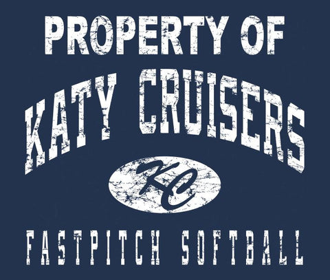 KATY CRUISERS PROPERTY OF  -Adult -Gildan - Heavy Cotton Short Sleeve T-Shirt - 5000