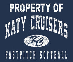 KATY CRUISERS PROPERTY OF  -Adult -Gildan - Heavy Cotton Short Sleeve T-Shirt - 5000