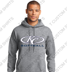 KLEIN COLLINS SPIRIT WEAR PC78H  Port & Company® - Core Fleece Pullover Hooded Sweatshirt - YOUTH AND ADULT