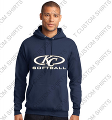 KLEIN COLLINS SPIRIT WEAR PC78H  Port & Company® - Core Fleece Pullover Hooded Sweatshirt - YOUTH AND ADULT