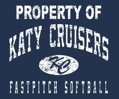 KATY CRUISERS PROPERTY OF  -Adult -Gildan - Heavy Cotton Long Sleeve T-Shirt - 5400