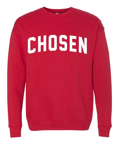 TEXAS CHOSEN BASEBALL- GILDAN ADULT AND YOUTH CREWNECK SWEATSHIRT
