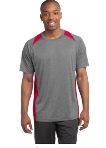 KATY CRUISERS Sport-Tek®Men's Heather Colorblock Contender™  Tee. ST361