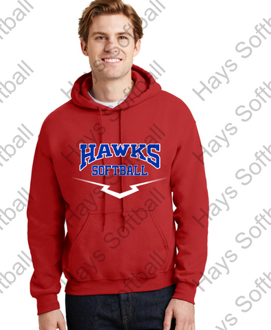 HAYS SOFTBALL - ADULT HOODIE