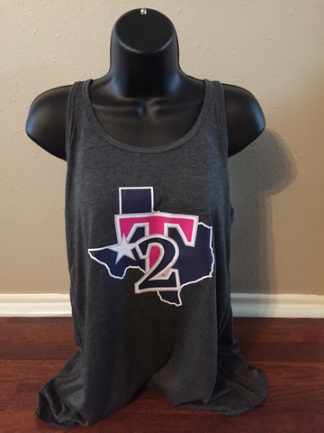 TEXAS TURN 2 - Bella + Canvas - Women's Flowy Racerback Tank - 8800