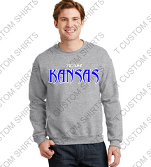 TEAM KANSAS -  Crewneck Sweatshirt