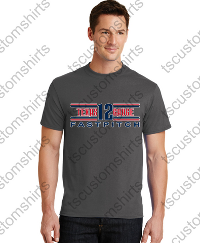 Texas 12 Gauge Fastpitch - GILDAN - Gildan Heavy Duty T-Shirt 5000
