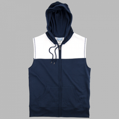 KATY CRUISERS Navy or Red Sleeveless Hoodie - V30
